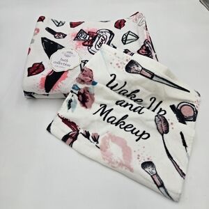 2 100% Cotton Towels & Wash Clothes,  Decorative. 48x28 Towels